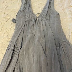 Blue boutique summer dress